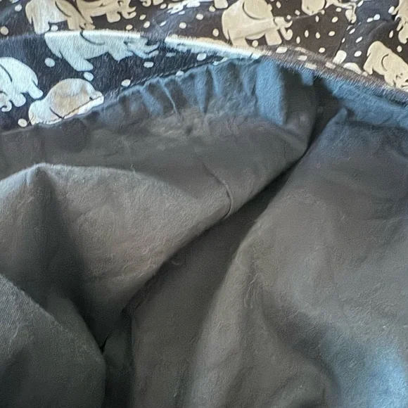 Anthropologie Porridge Elephant Print Strapless Dress, Size 6 - Picture 8 of 13